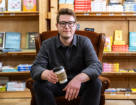 Austin Fedor, Index Coffee & Books Co-owner