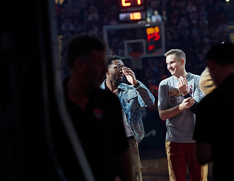Kelce Brothers Night at the Cleveland Cavaliers Game: Here’s What We Saw