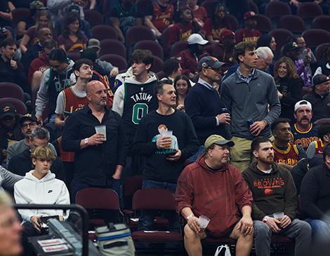 Kelce Brothers Night at the Cleveland Cavaliers Game: Here’s What We Saw