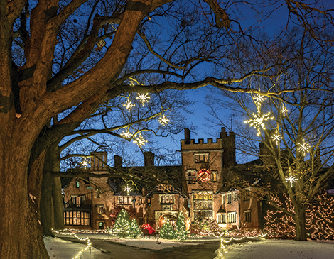 Stan Hywet Deck the Hall cleveland things to do winter