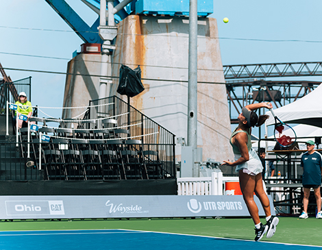 Tennis in the Land at Cleveland’s Iconic Flats: Photos