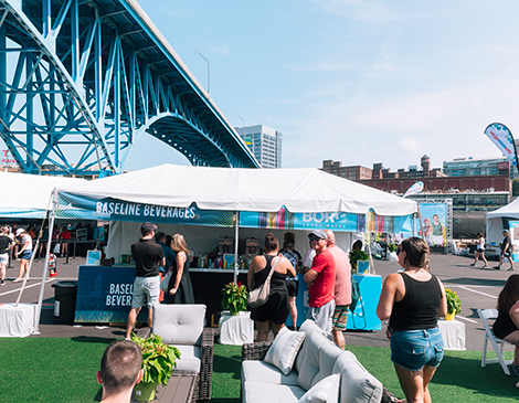 Tennis in the Land at Cleveland’s Iconic Flats: Photos