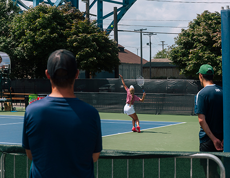 Tennis in the Land at Cleveland’s Iconic Flats: Photos