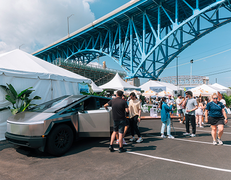 Tennis in the Land at Cleveland’s Iconic Flats: Photos