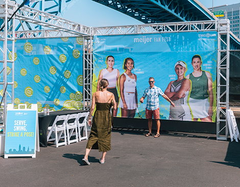 Tennis in the Land at Cleveland’s Iconic Flats: Photos