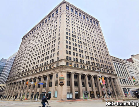 The 1.4-million-square-foot Centennial at Euclid Avenue and East 9th Street is more than large enough to accommodate a 893,120-square-foot consolidated Cuyahoga County Courthouse.