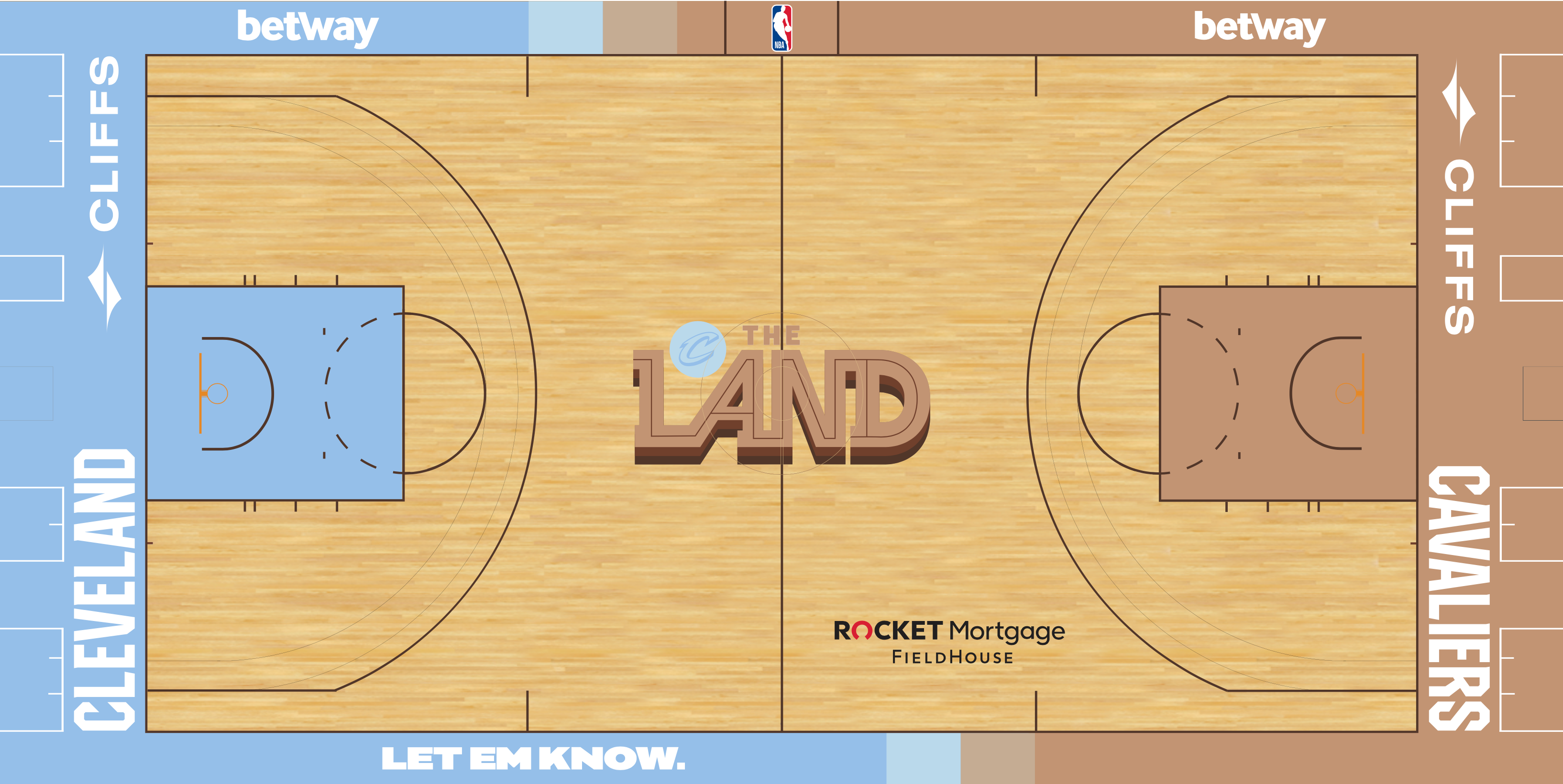 The Land, City Edition, Cleveland Cavaliers Court