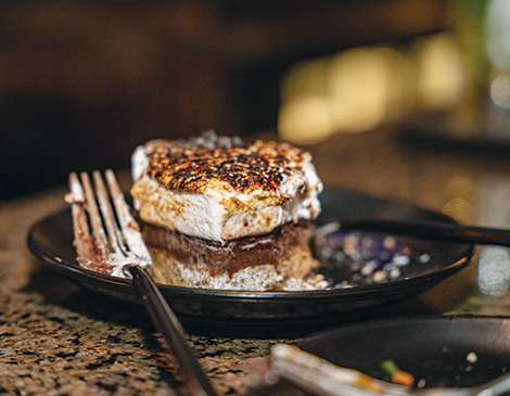 The S'Mores Tart at Solstice