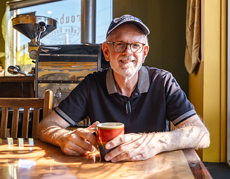 Tony DiCorpo, Troubadour Coffee Roasters Owner