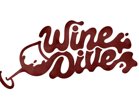 wine dive logo, cleveland lakewood