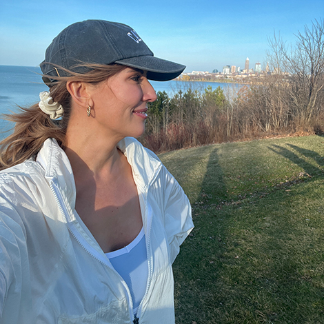 Danielle Maltby at Edgewater Park in Cleveland