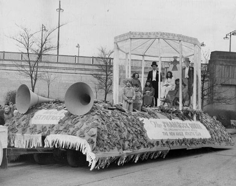 1948 Parade Float, Cleveland Press Collection