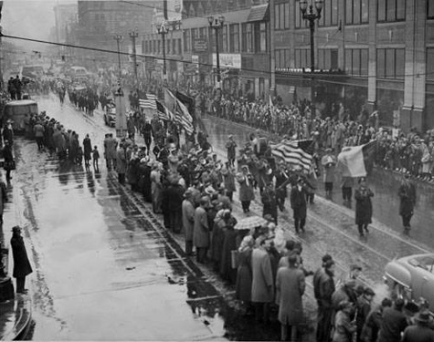 1950 Parade, Cleveland Press Collection