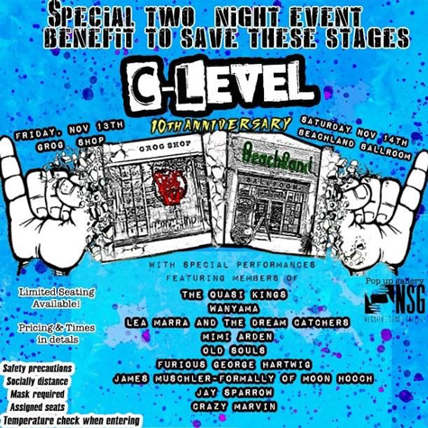 C-Level Concert Poster