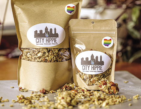 City Hippie's Savory Granola