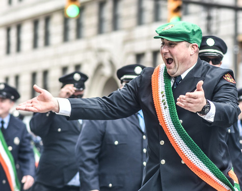 Firefighter St. Patrick's Day, Erik Drost