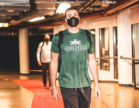 Larry Nance Jr. Hope Yoga