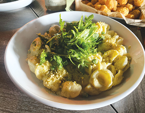 The Green Kitchen At The Little Rose Tavern's Vegan Alfredo