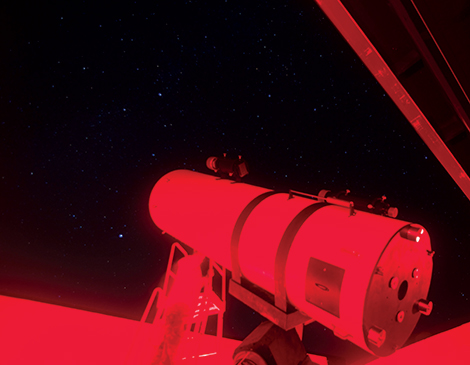 Observatory Park telescope - Courtesy Tim Bartsch Photography