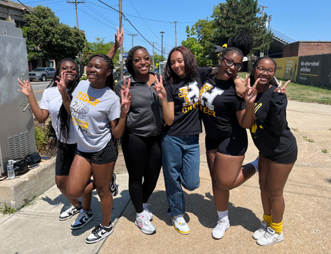 Cleveland Heights High School Cheer Squad