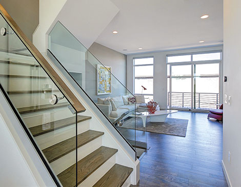 One Midtown Townhomes interior One Midtown Townhomes interior