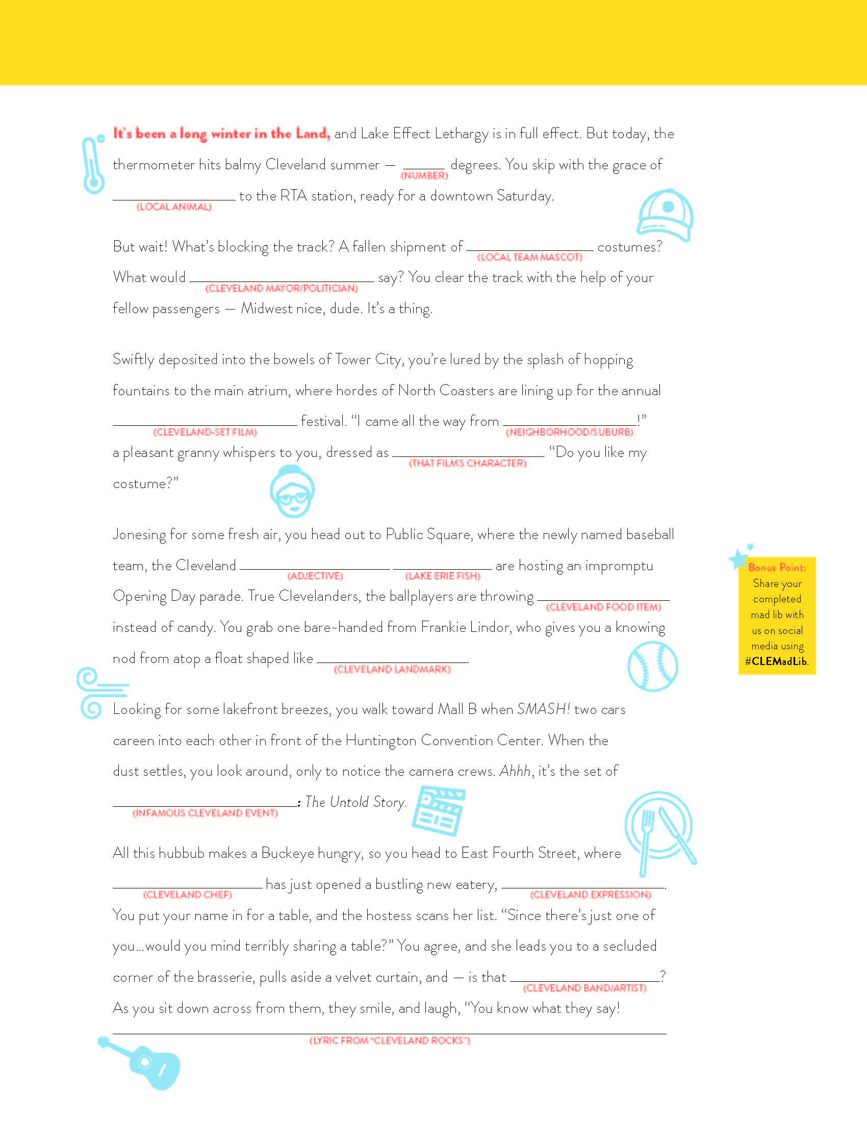 Mad Lib Mad Lib