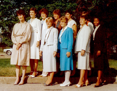 Cleveland Fire's First Group of Female Firefighters