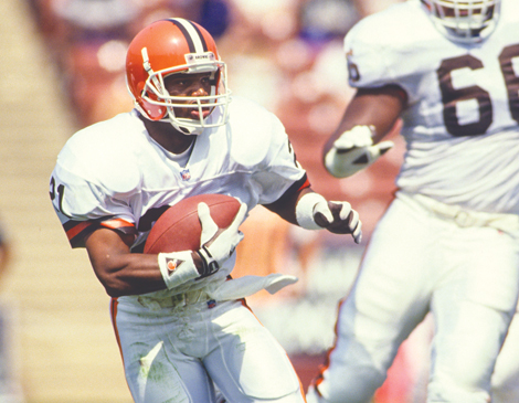 ERIC METCALF CLEVELAND BROWNS VINTAGE CHAMPION