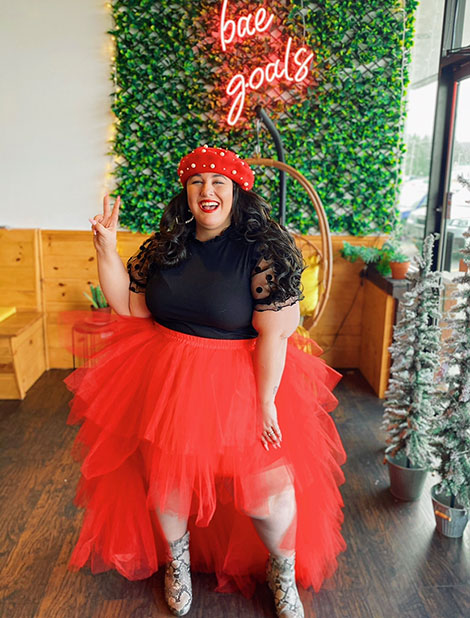 The blogger behind Ready To Stare speaks out about LGBTQ advocacy and the need for size inclusivity in the fashion industry.