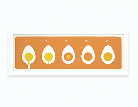 Boiled Eggs print  by Sorry Studio