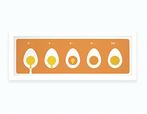 Boiled Eggs print by Sorry Studio