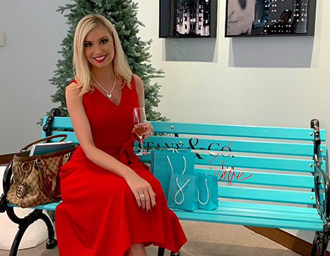 Rachel Vadaj likes that Tiffany & Co. jewelry works with her classic, timeless looks.