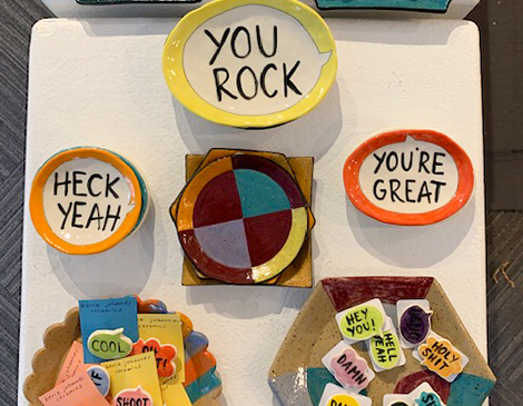 Ceramics at Heights Arts Holiday Store