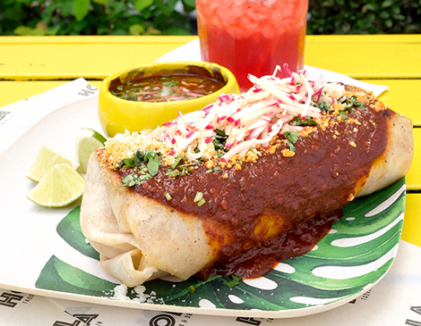 Hola Tacos Knife and Fork Burrito Hola Tacos Knife and Fork Burrito
