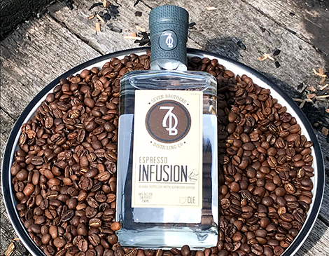 Seven Brothers Distilling Co. Espresso Infusion vodka Seven Brothers Distilling Co. Espresso Infusion vodka