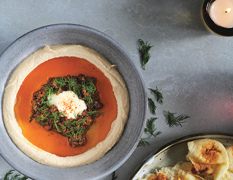 Zhug hummus Zhug hummus