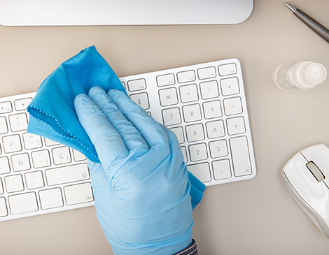 David Brill form Briliant Cleaning shares tips on how common devices can be safely sanitzed from germs and gunk.