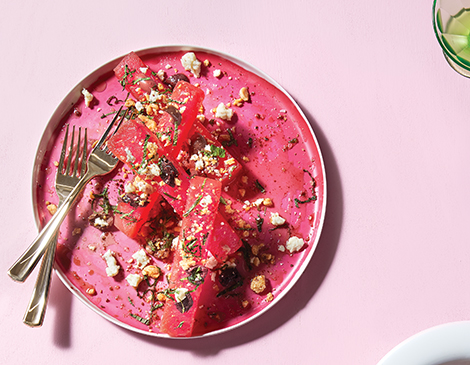 Anthony Scolaro's Chilled Watermelon Salad