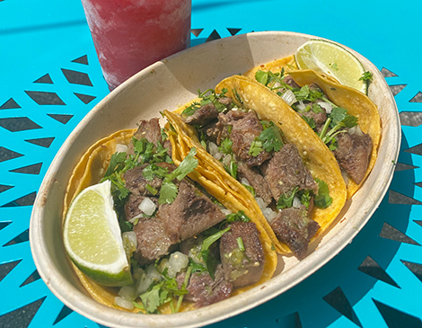 Cilantro Taqueria's Lengua Tacos