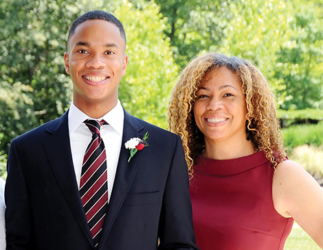 Jennifer Coleman and her son, Cole