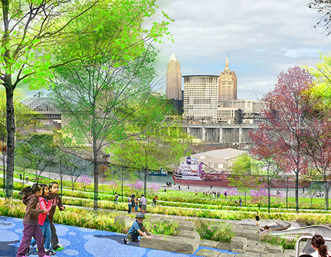 How The Irishtown Bend Project Could Rejuvenate Cleveland's Near West Side