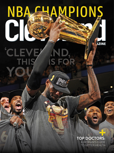 LeBron James August 2016 Cover LeBron James August 2016 Cover