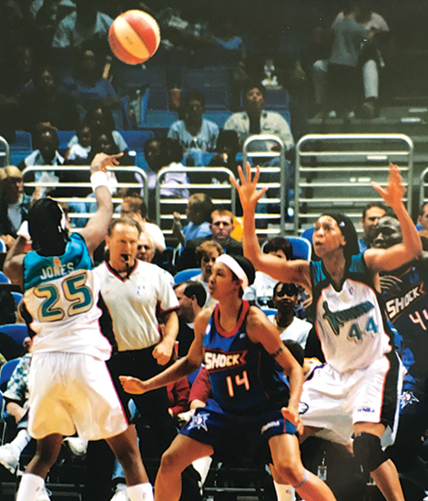 Cleveland WNBA Rockers women's basketball dan hughes