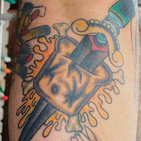 Melt Bar and Grilled Tattoos - Courtesy Brian McConville