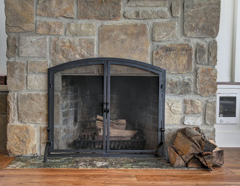 Avalon Boathouse Fireplace