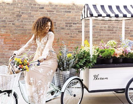 Blossom Cleveland's Flower Cart