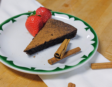 Decadent Christmas Ale Truffle Torte