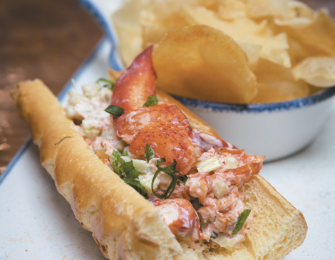 Lobster Roll, Lindy's Lake House Lobster Roll, Lindy's Lake House