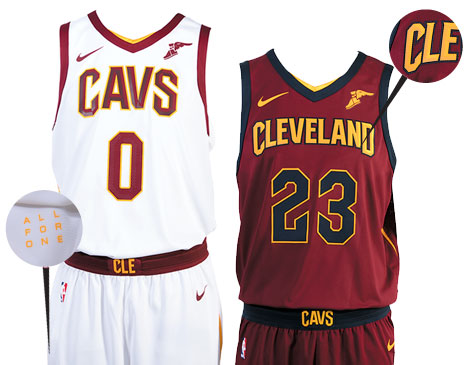 cleveland cavaliers jersey font style