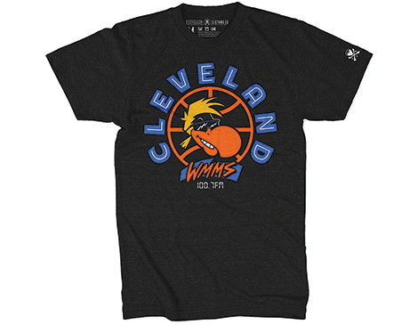 NBA All-Star Weekend: Cleveland Clothing Co.’s WMMS T-shirt